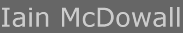 Iain McDowall
